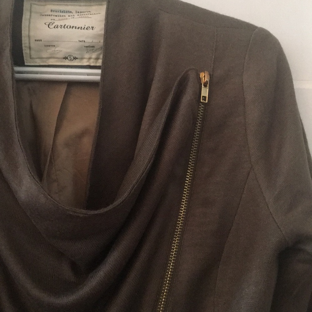 Cartonier knit military style jacket, all seasons - Picture 5 of 7